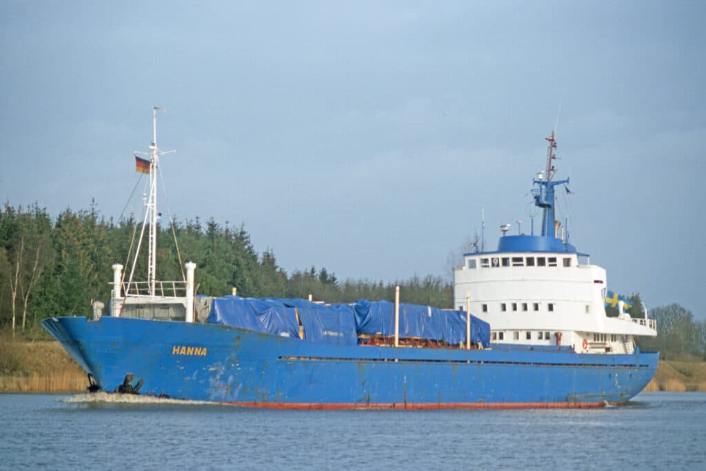 M/S Hanna in the Kiel Canal